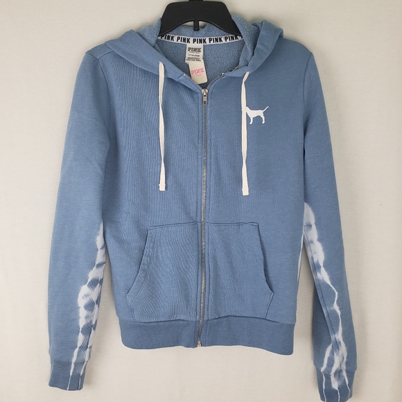 PINK Victoria's Secret Jackets & Blazers - PINK Victoria Secret Full Zip Hoodie Size Small